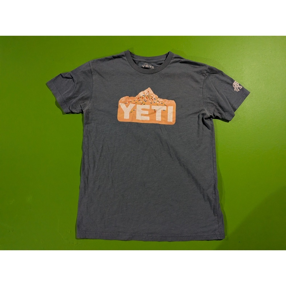 Yeti Coolers‎ ALCF T Shirt Blue Mountain Graphic Medium Women's